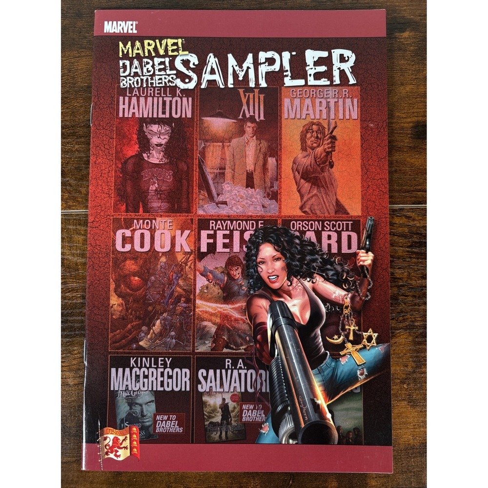 Marvel Dabel Brothers Sampler‎ 2006 George RR Martin Laurell K Hamilton Comic